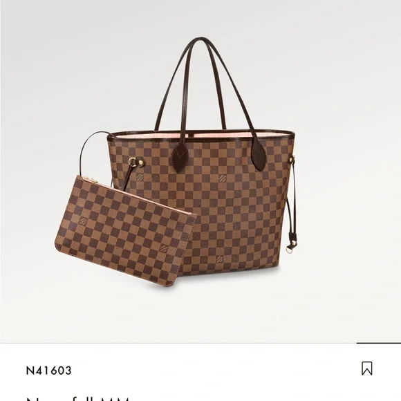 Louis Vuitton Neverfull MM Damier Ebene - Picture 2 of 8